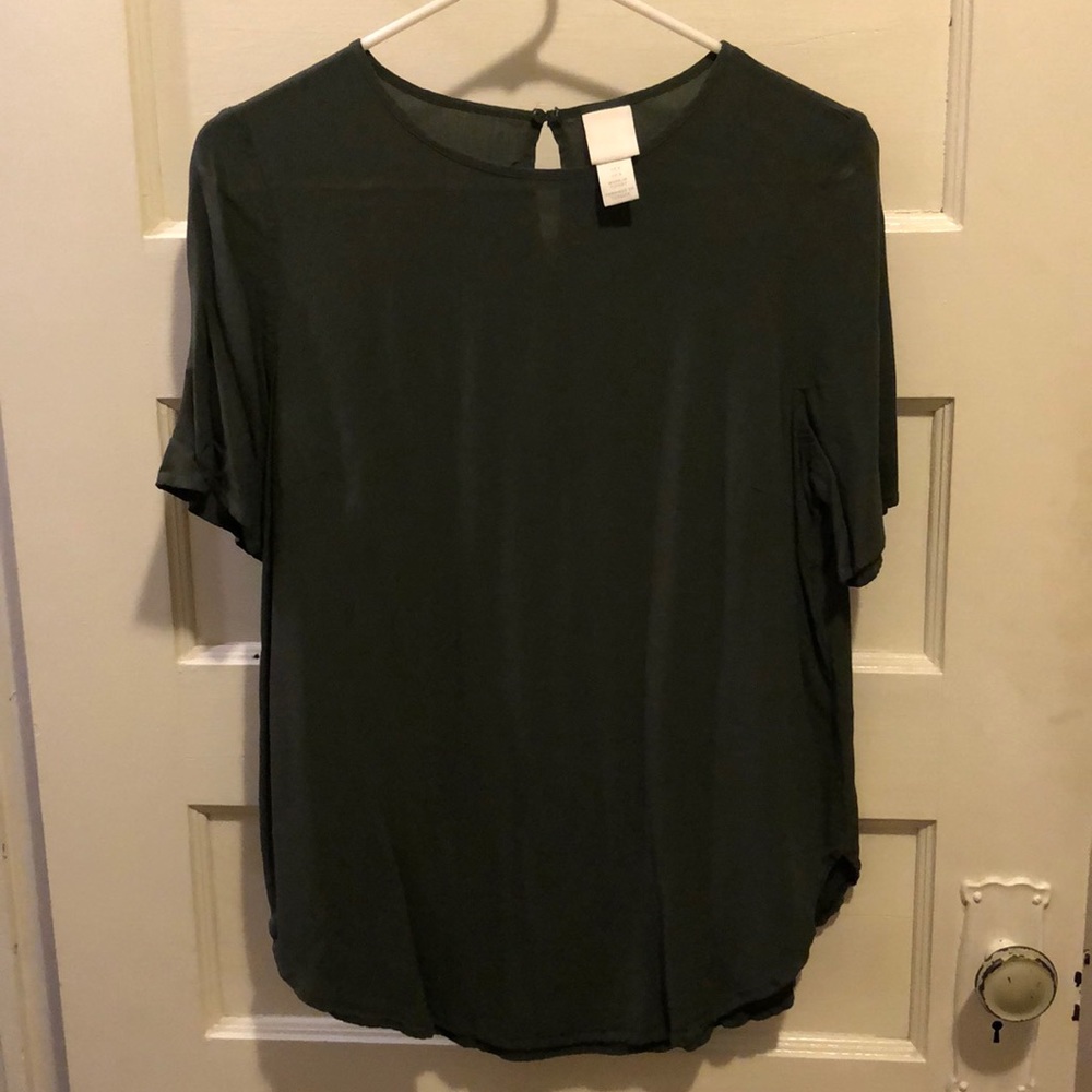 H&M Eyelet Top